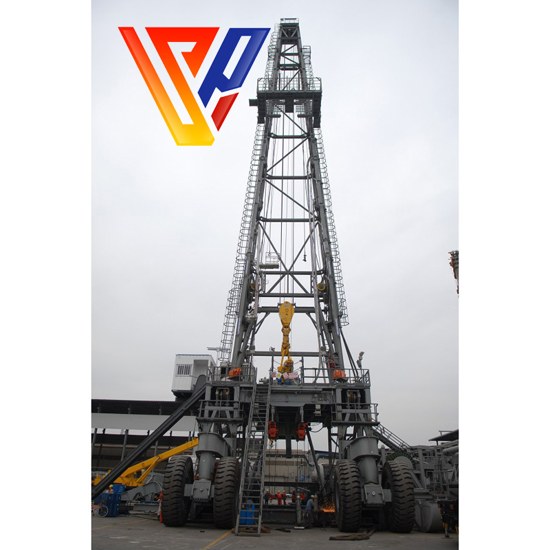 China Advanced AC Variable Frequency Drive Drilling Rig for Precision ...